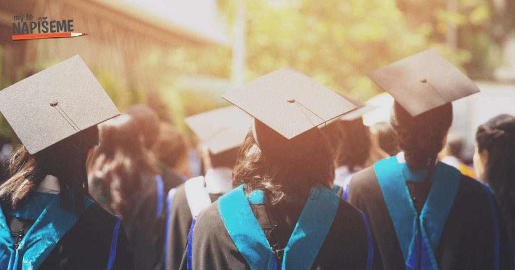 ukoncenie VS s ostatnymi studentami